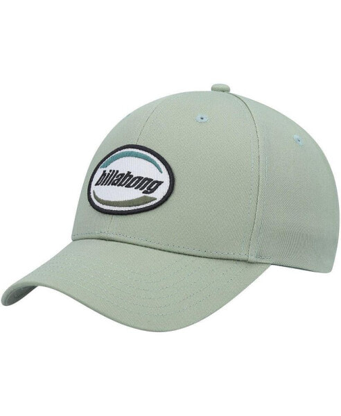 Men's Green Walled Snapback Hat