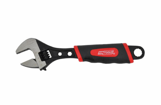 ADJUSTABLE WRENCH AWTOOLS - RUBBER HANDLE / 300 mm