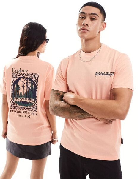 Napapijri Keoni t-shirt in pink