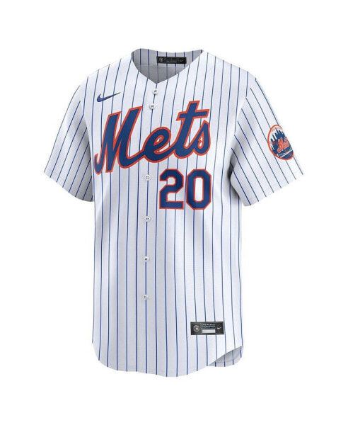 Big Boys and Girls Pete Alonso White New York Mets Home Limited Player Jersey