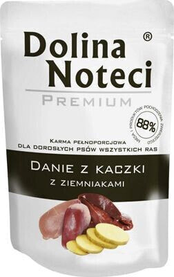 Dolina Noteci DOLINA NOTECI PIES 300g DANIE KACZKA Z ZIEMNIAKAMI, saszetka dla ras małych