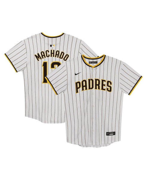 Preschool Manny Machado White San Diego Padres Home Game Jersey