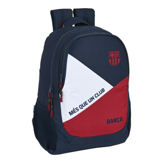 Школьный рюкзак F.C. Barcelona Синий Тёмно Бордовый (32 x 44 x 16 cm)