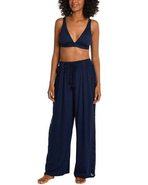 La Blanca Coastal Covers Palazzo Pant Women's