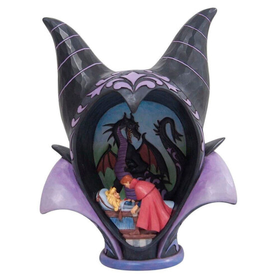 DISNEY Sleeping Beauty Maleficent Headdress Diorama Figure