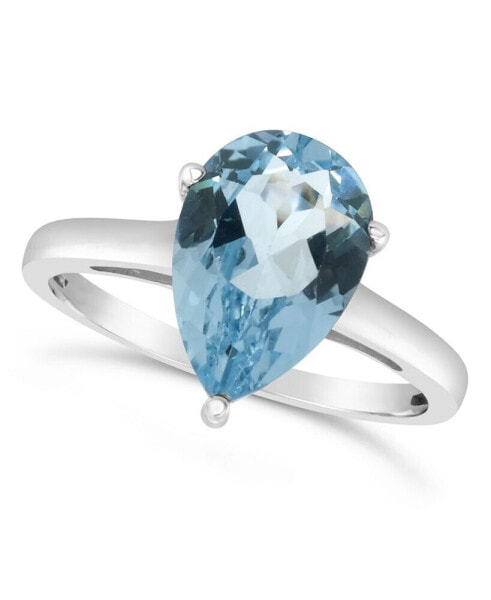 Sky Blue Topaz (3-3/8 ct. t.w.) Ring in Sterling Silver. Also Available in Rose Quartz (2-1/2 ct. t.w.)