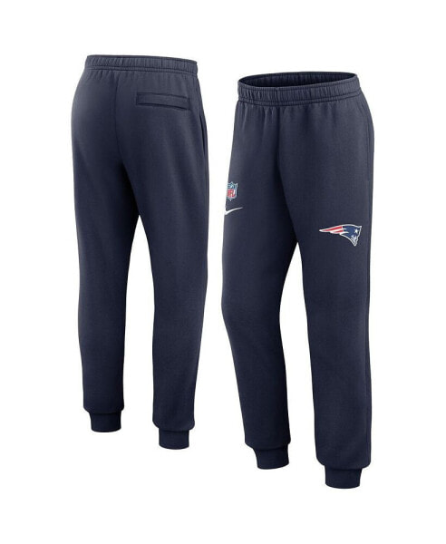 Men's Navy New England Patriots 2023 Sideline Club Jogger Pants