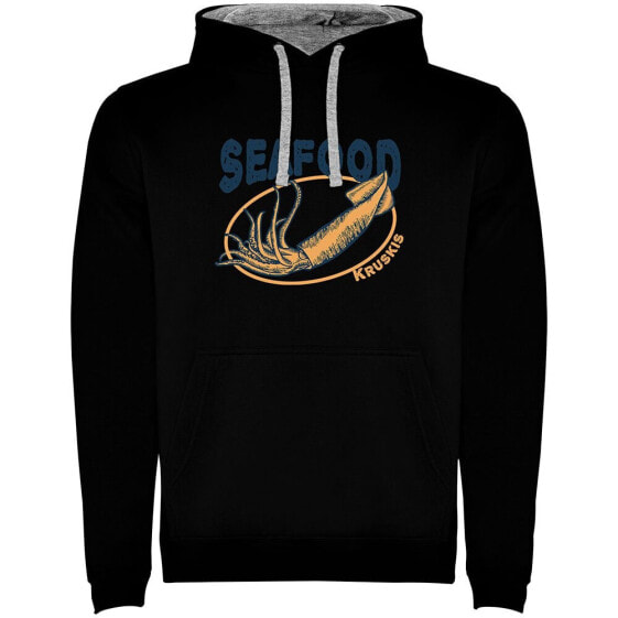 KRUSKIS Seafood Squid Two-Colour hoodie