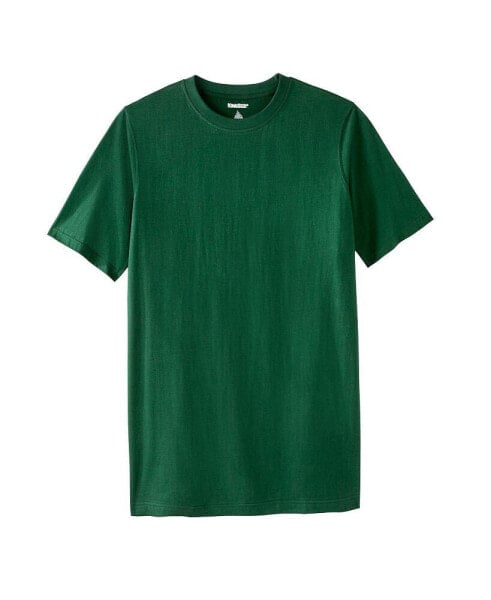 Tall Shrink-Less Lightweight Longer-Length Crewneck T-Shirt