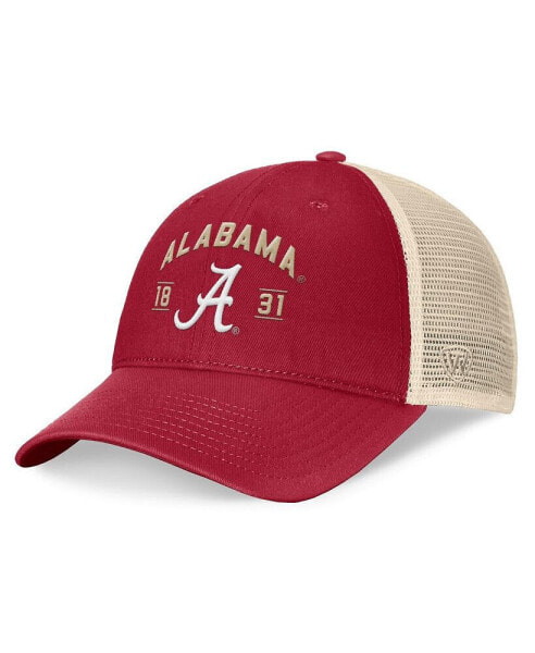 Men's Crimson Alabama Crimson Tide Heritage Waylon Trucker Adjustable Hat