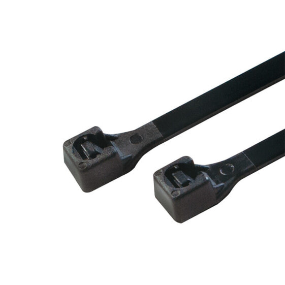 LogiLink KAB0001B - Ladder cable tie - Nylon - Black - V2 - 100 mm - 2.5 mm