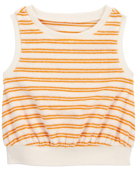 Baby Striped Terry Tank 3M