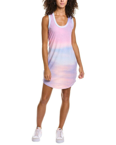 Sol Angeles Sorbet Sky Tank Dress Women's Pink L