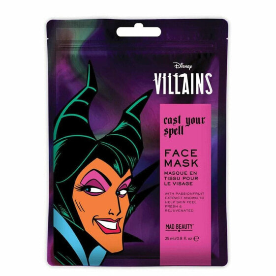 Маска для лица омолаживающая Mad Beauty Disney Villains Maleficient (25 мл)