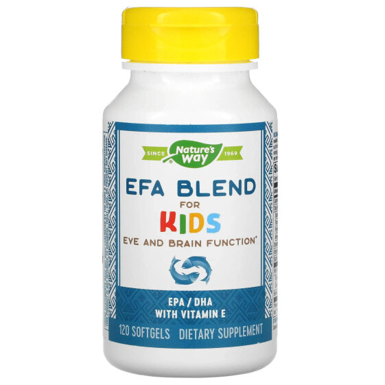 EFA Blend for Kids, 120 Softgels