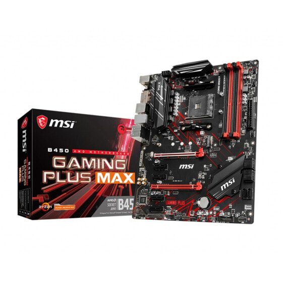 Материнская плата MSI MSI B450 GAMING PLUS MAX ATX DDR4 AM4 AMD B450 AMD AMD AM4