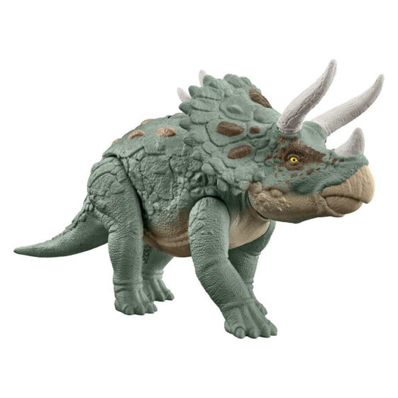 Фигура Jurassic World Triceratops Attacks Gigantic Trackers (Гигантские трекеры)