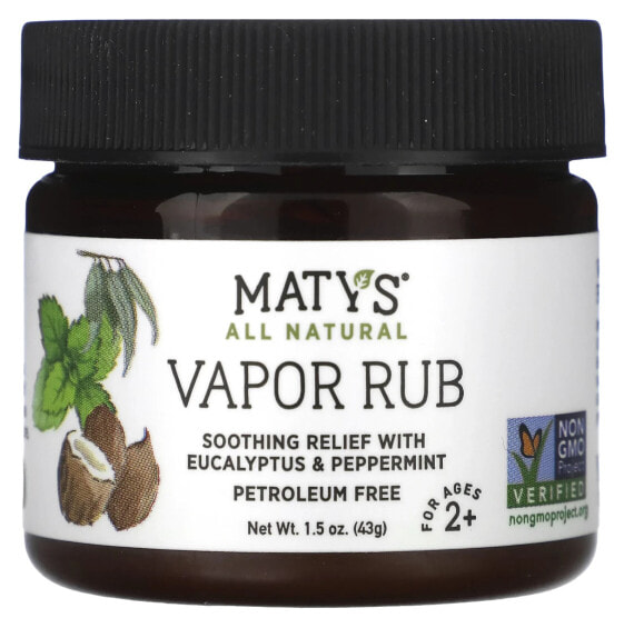 Крем для наружного применения Maty's Vapor Rub, 2+, 43 г