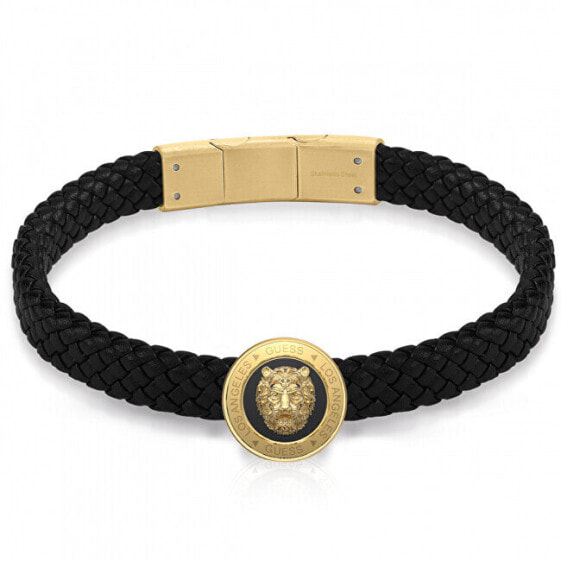 Браслет Guess Leather Lion King JUMB01312JWYGBKT