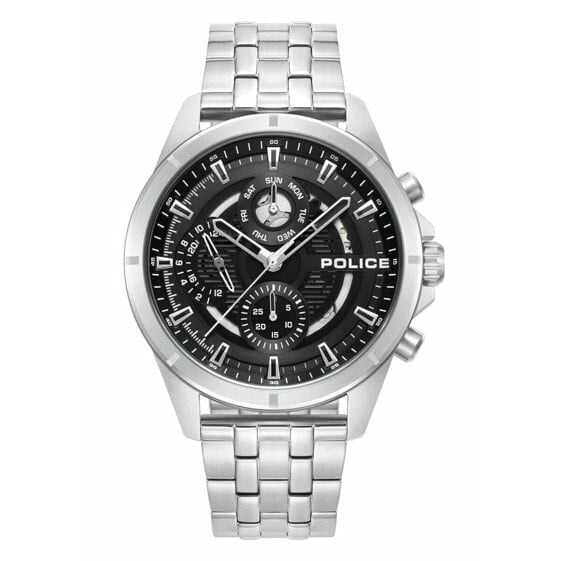 Men's Watch Police PEWJK0004605 Black Silver