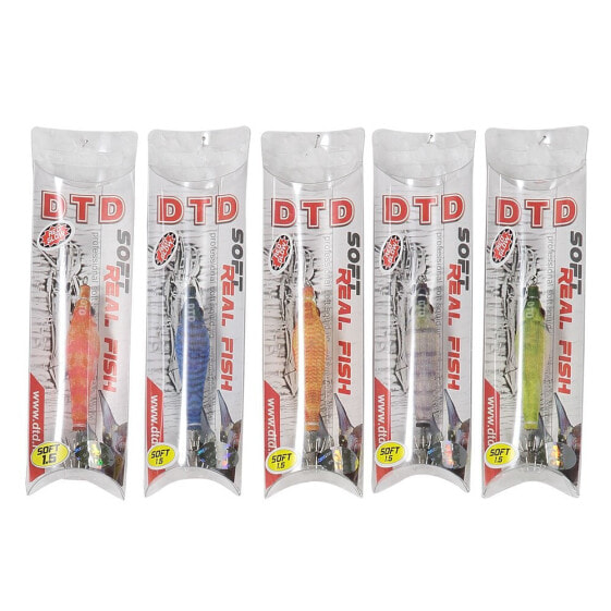 DTD Soft Real Fish 1.5 Squid Jig 55 mm 3.2g