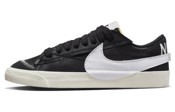 Кроссовки женские Nike Blazer Low '77 Jumbo черно-белые