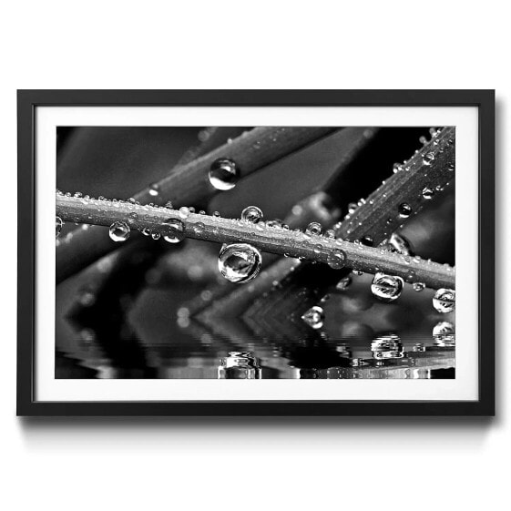 Gerahmtes Bild Water Drops II