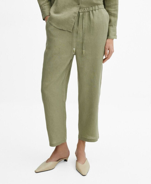 Women's 100% Linen Pants