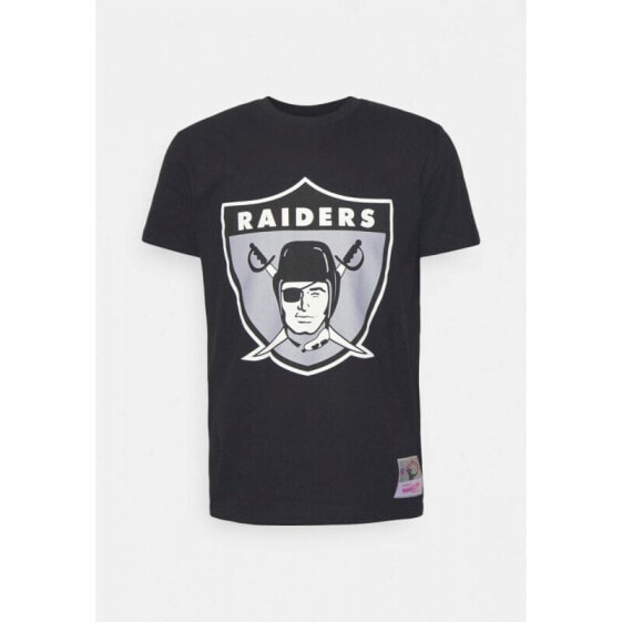 Mitchell & Ness NFL Oakland Raiders Team Logo Tee BMTRINTL1270-ORABLCK