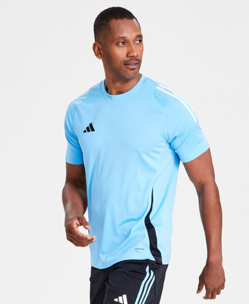 Футболка Adidas мужская Tiro 24 Slim-fit Performance 3-Stripes Jersey