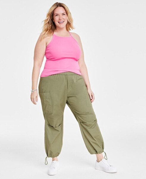 Trendy Plus Size Scoop-Neck Camisole, Created for Macy's