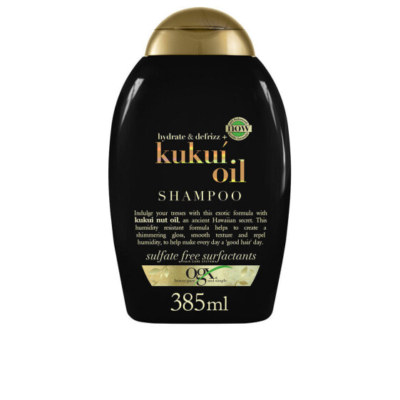 KUKUI OIL anti-frizz hair shampoo 385 ml