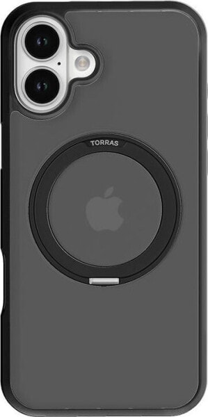 Torras Etui Torras Ostand Pro dla iPhone 16 (Czarne)