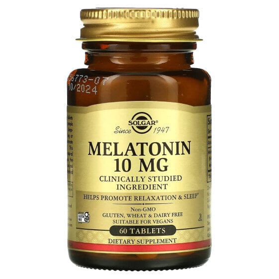 Melatonin, 10 mg, 60 Tablets