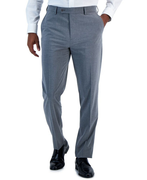 Men's Slim-Fit Spandex Super-Stretch Suit Pants