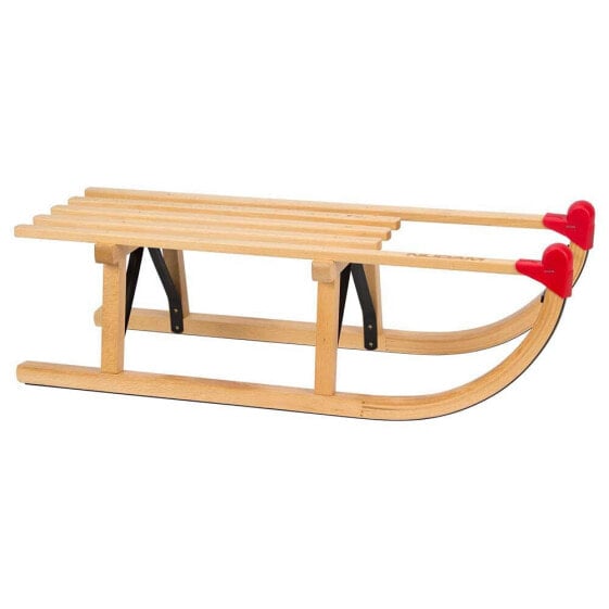 NIJDAM Davos Wood Sledge 80 cm