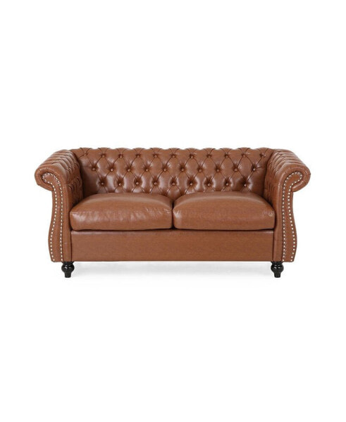 Silverdale Traditional Chesterfield Loveseat