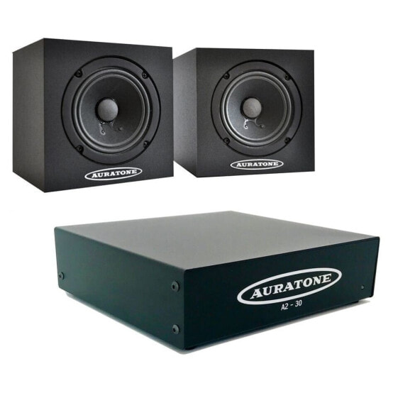 Auratone 5C plus Amp Bundle, Black