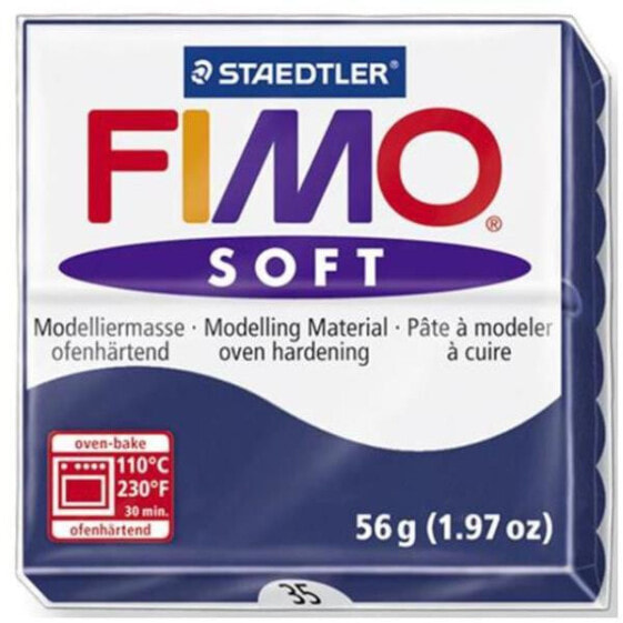 STAEDTLER FIMO soft - Modeling clay - Blue - 110 °C - 30 min - 56 g - 55 mm