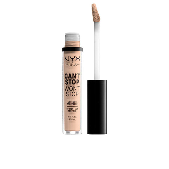 Nyx Professional Makeup Cant Stop Want Stop Contour Concealer No.Alabaster Легкий, стойкий жидкий консилер с высокой пигментацией 3,5 г