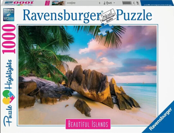Пазл с океаном Ravensburger Puzzle Paradies auf den Seychellen
