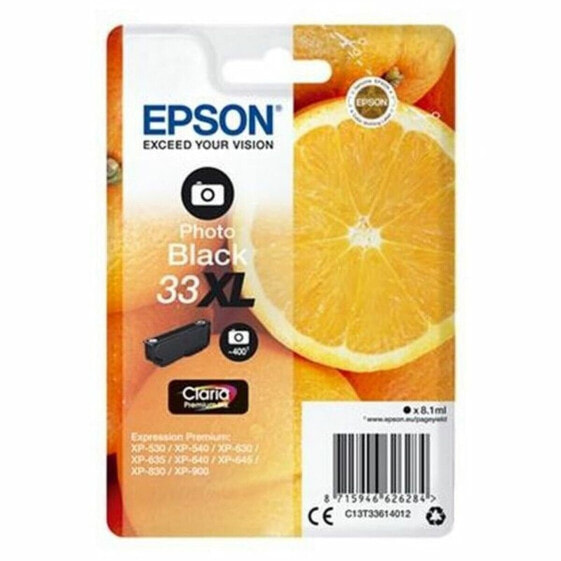 Картридж с оригинальными чернилами Epson C13T33614012 Чёрный