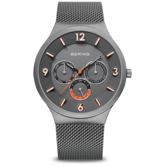 Bering Herren Armbanduhr Classic 41 mm Armband Milanaise 33441-377