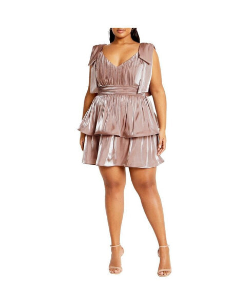 Plus Size Betty Bow Dress