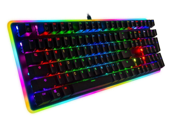Rosewill Kailh Blue Switch Mechanical Gaming Keyboard, 108 Keys, N-KEY Rollover,