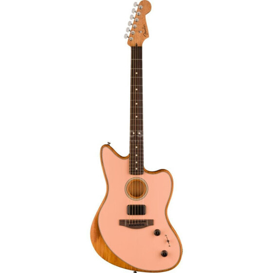 Fender Acoustasonic Player Jazzmaster Shell Pink