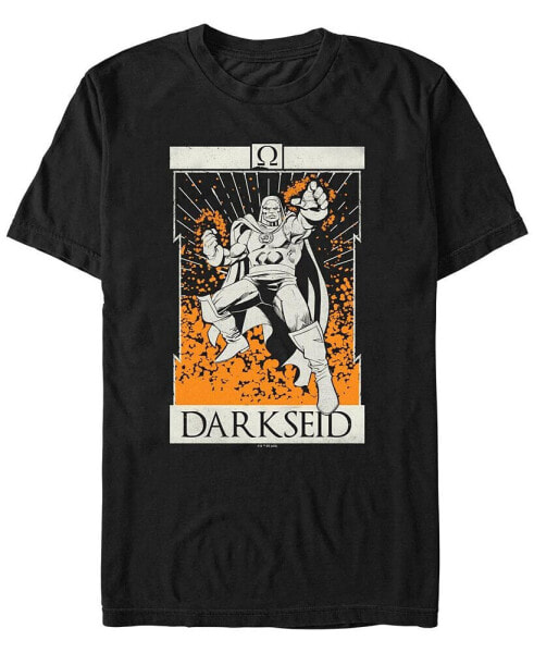 Men's Justice League Darkseid Tarot Short Sleeves T-shirt
