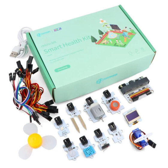 Набор для обучения электронике и программированию ElecFreaks Micro:bit Smart Health Kit EF08256