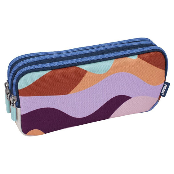 MILAN 3 Zip Pencil Case The Fun Series