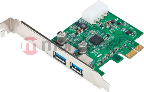 Kontroler Gembird PCIe x1 - 2x USB 3.0 (UPC-30-2P)